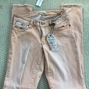 M2F VINTAGE SKINNY JEANS SIZE 26 'TIGER LILLY"